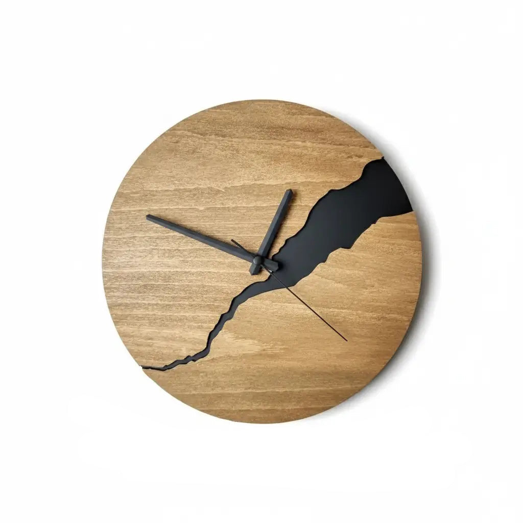 Horloge Bois Design