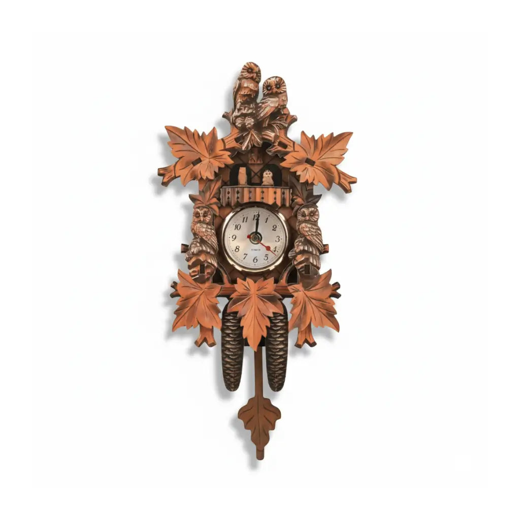Horloge Coucou Vintage Hibou
