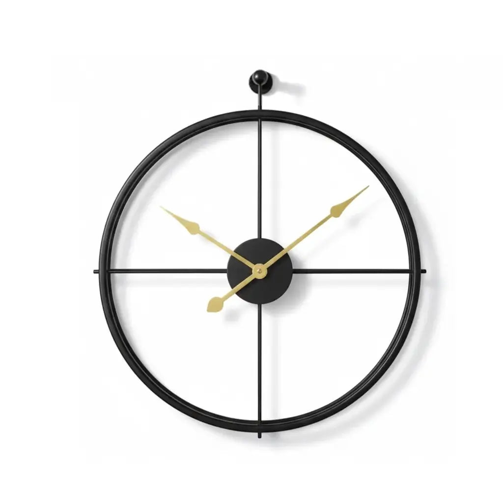 Horloge Murale Anneaux Sphériques