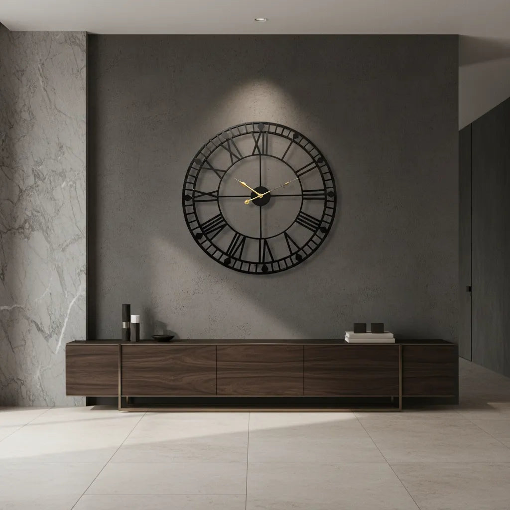 Grande Horloge Murale 80 cm
