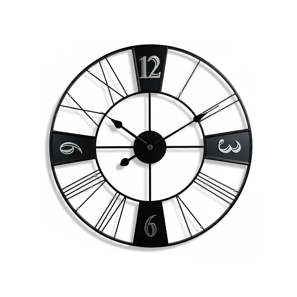 Grande Horloge Murale Style Factory