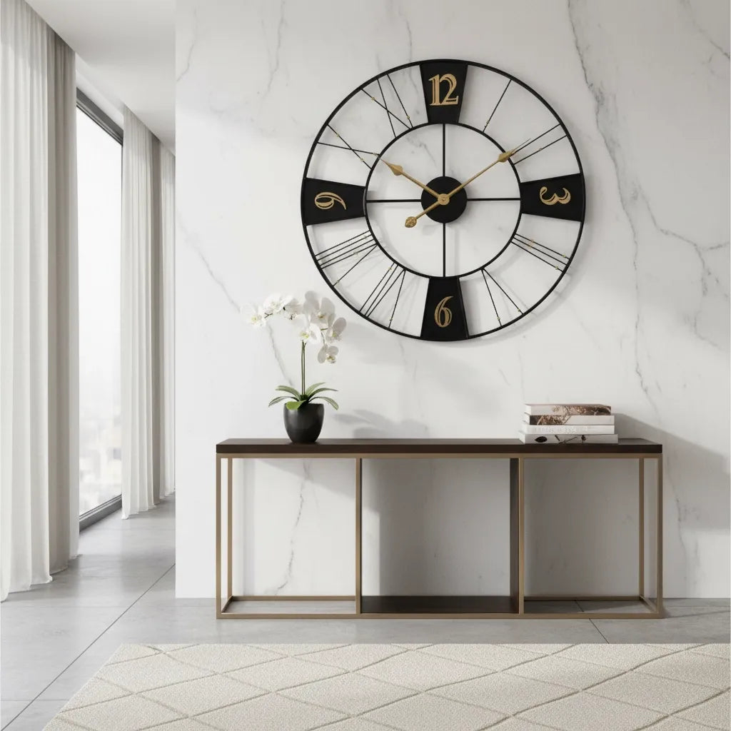 Grande Horloge Murale Style Factory