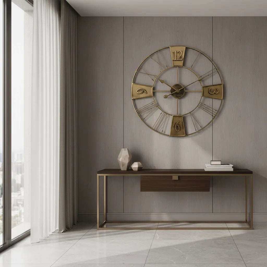 Grande Horloge Murale Style Factory