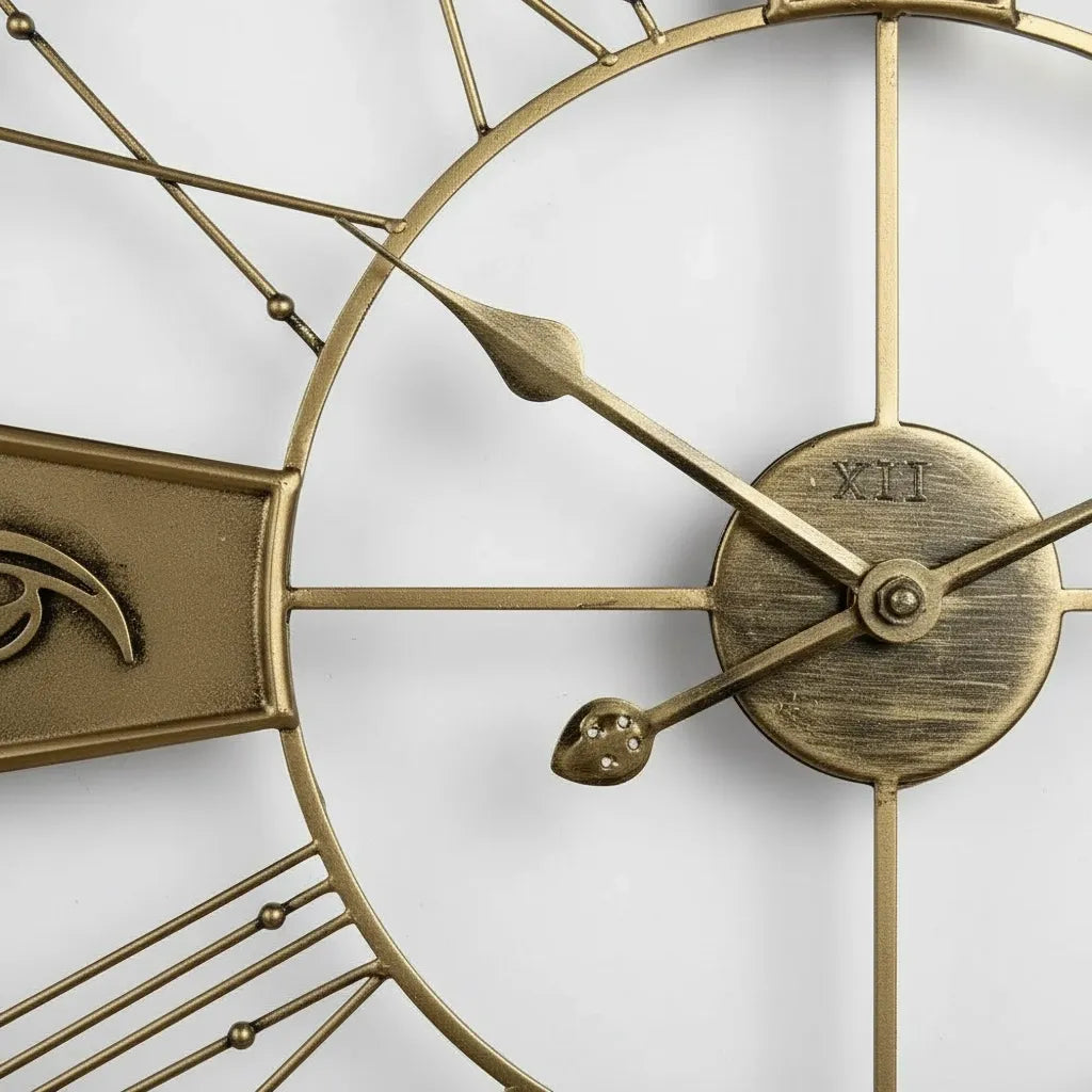 Grande Horloge Murale Style Factory