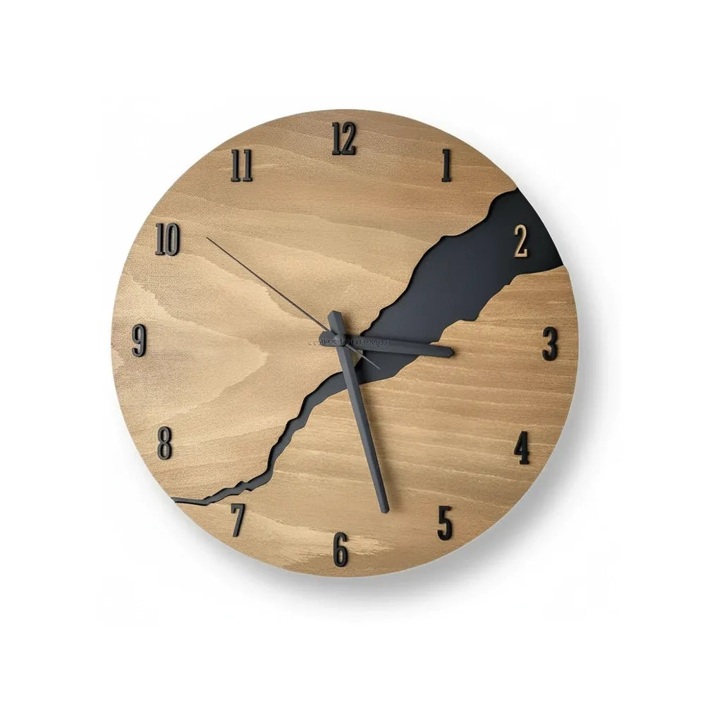 Horloge Bois Design