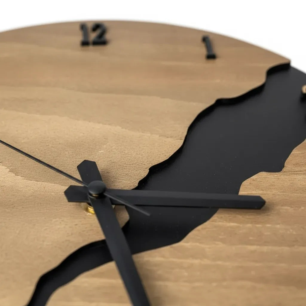 Horloge Bois Design