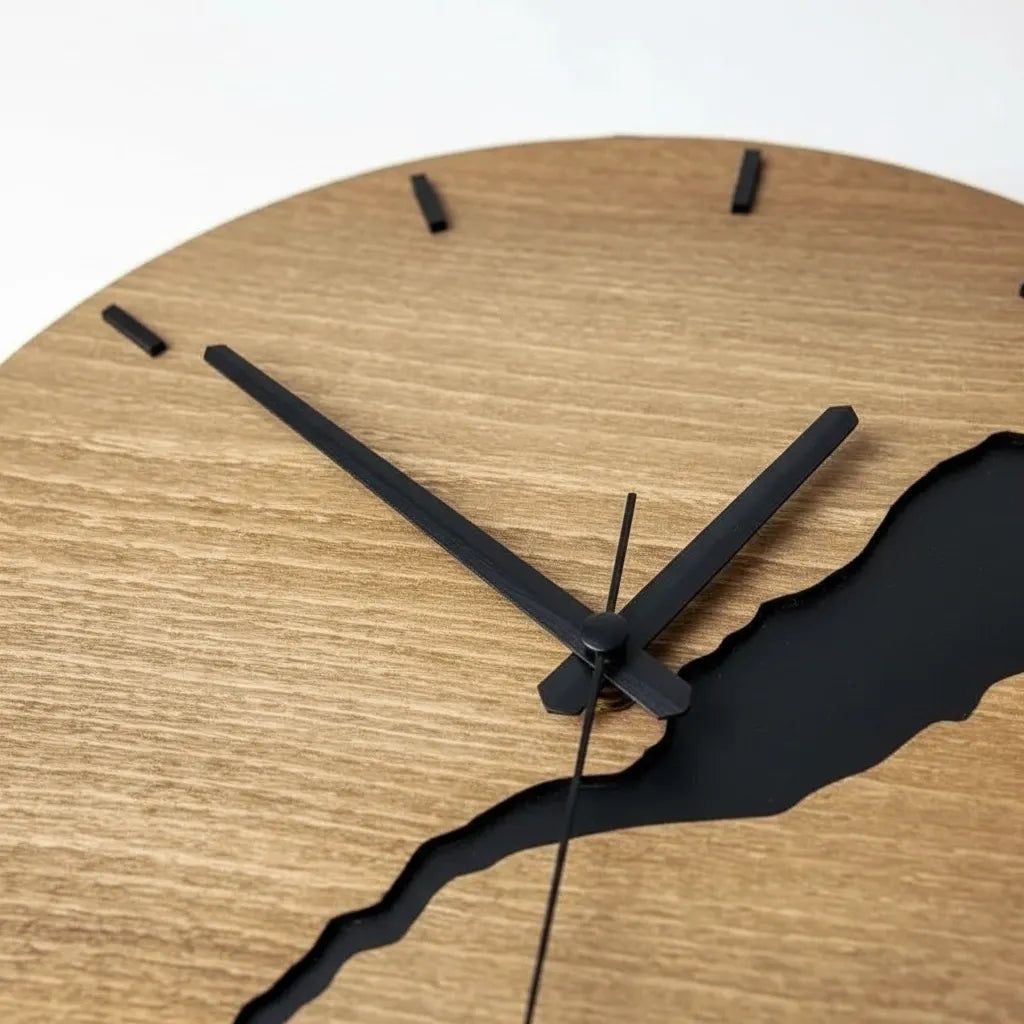 Horloge Bois Design