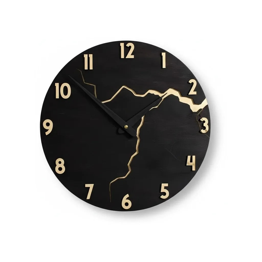 Horloge Bois Design
