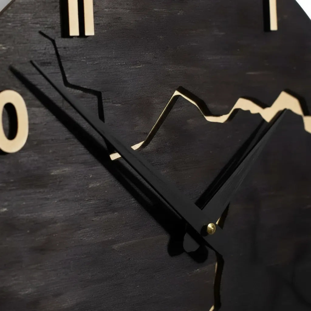 Horloge Bois Design