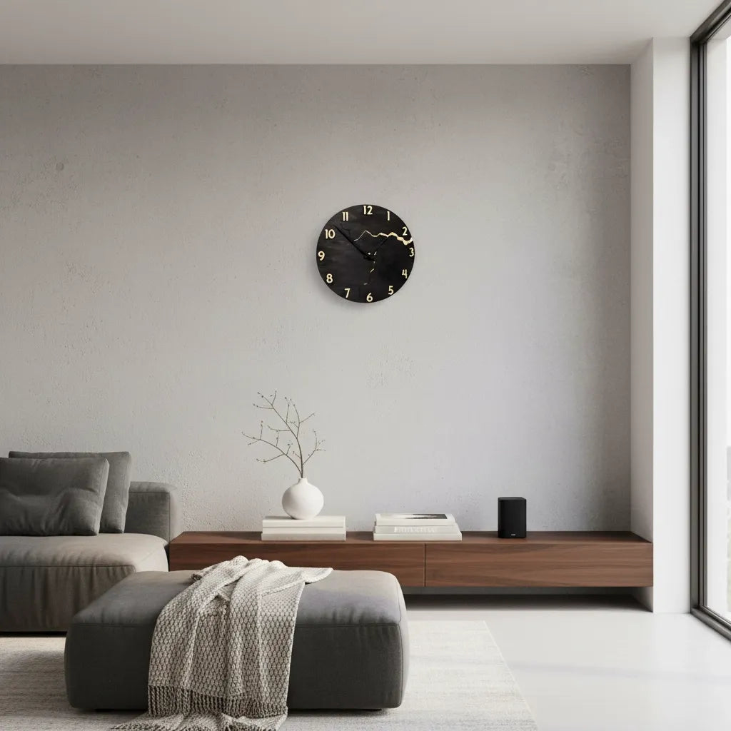 Horloge Bois Design