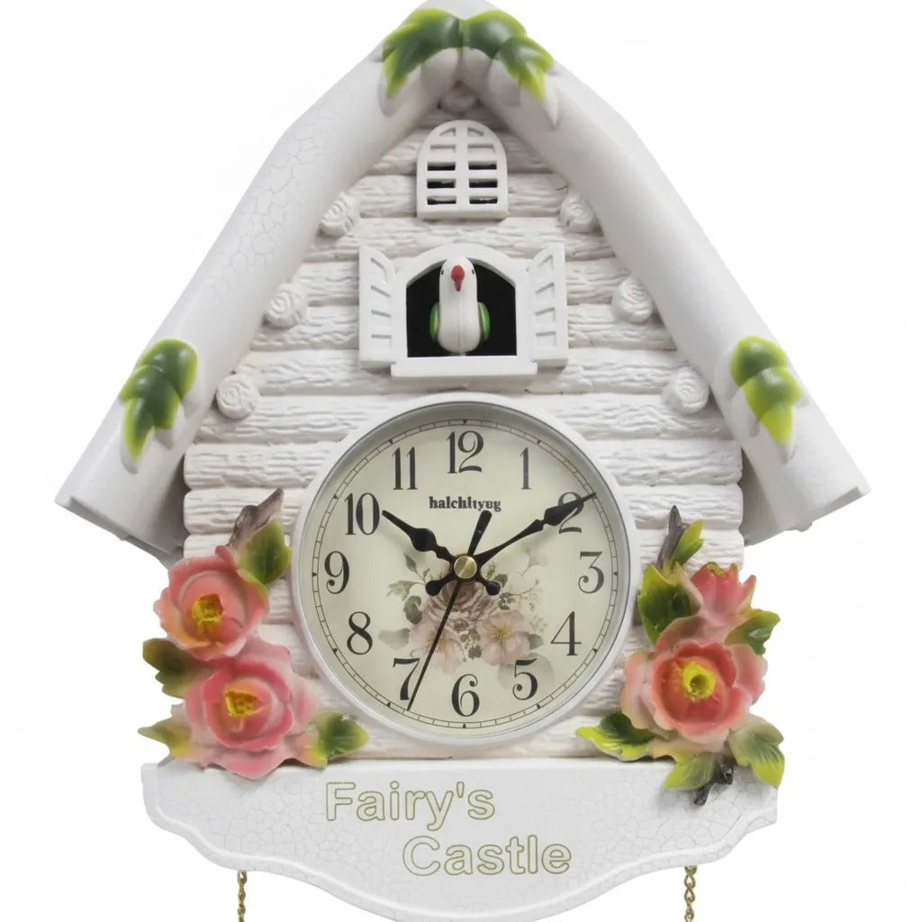 Horloge Coucou Blanche