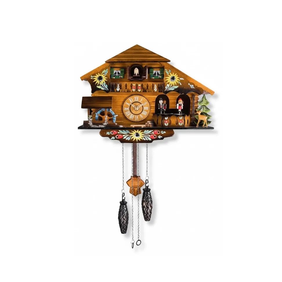 Horloge Coucou Chalet en Bois