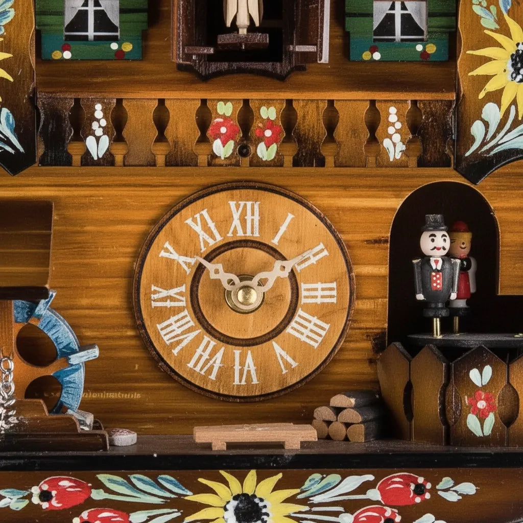 Horloge Coucou Chalet en Bois