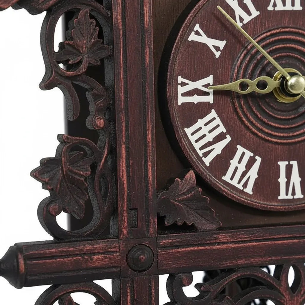 Horloge Coucou Vintage Bois