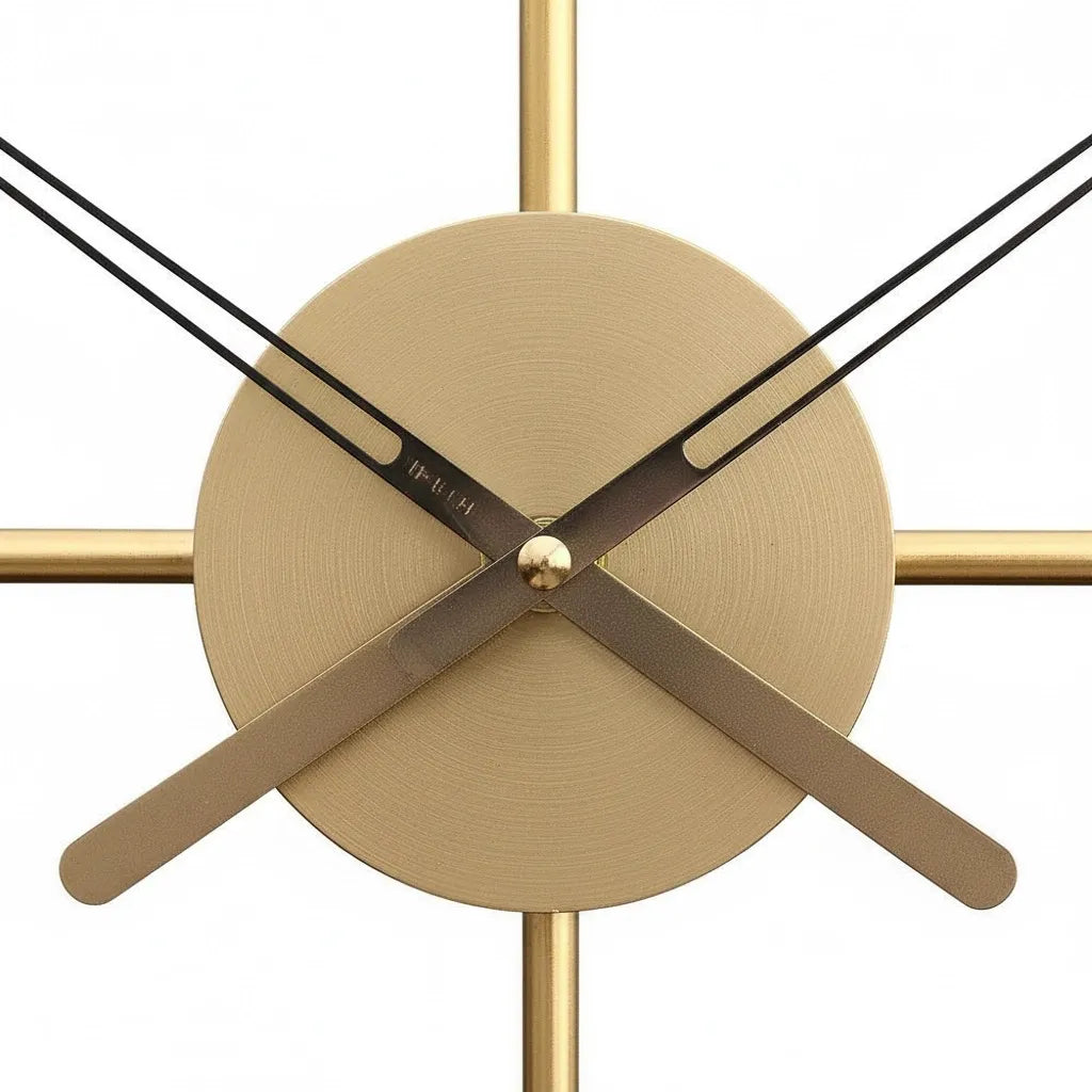 Horloge Design Cercle Croisé
