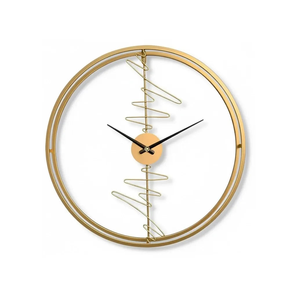 Horloge Design Cercle Détails Abstraits