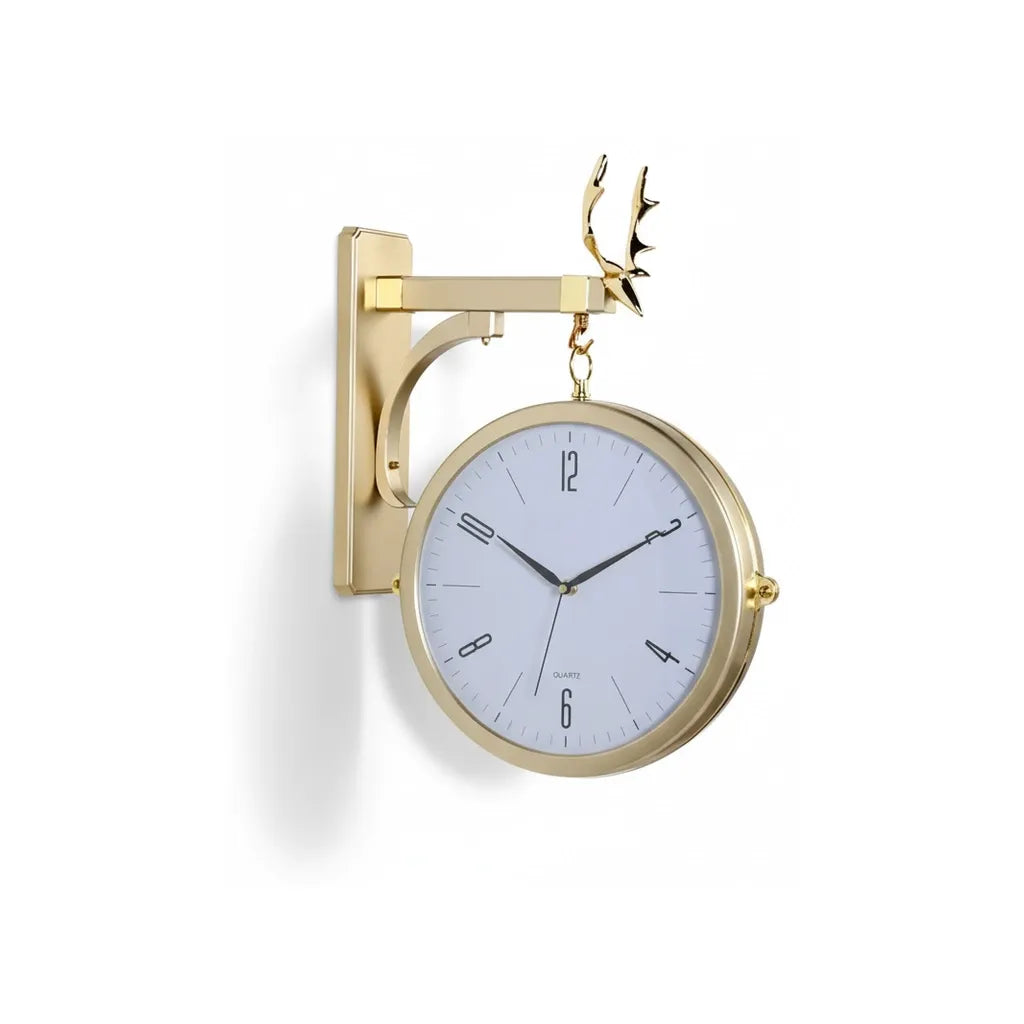 Horloge Double Face Moderne