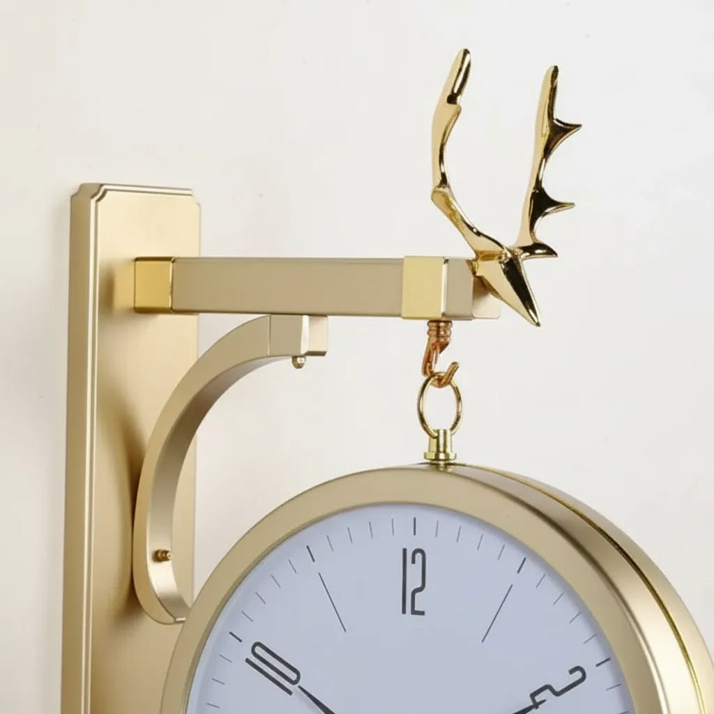 Horloge Double Face Moderne