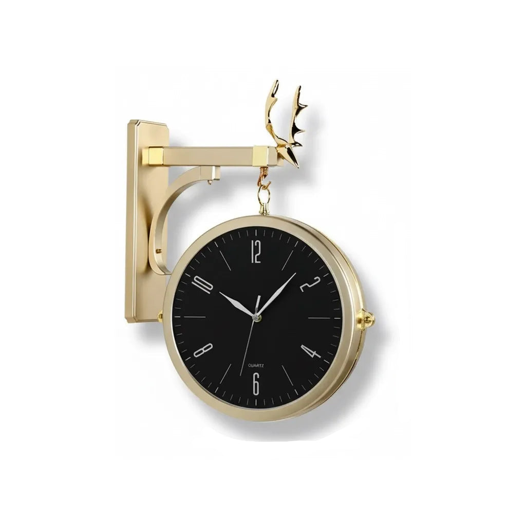Horloge Double Face Moderne