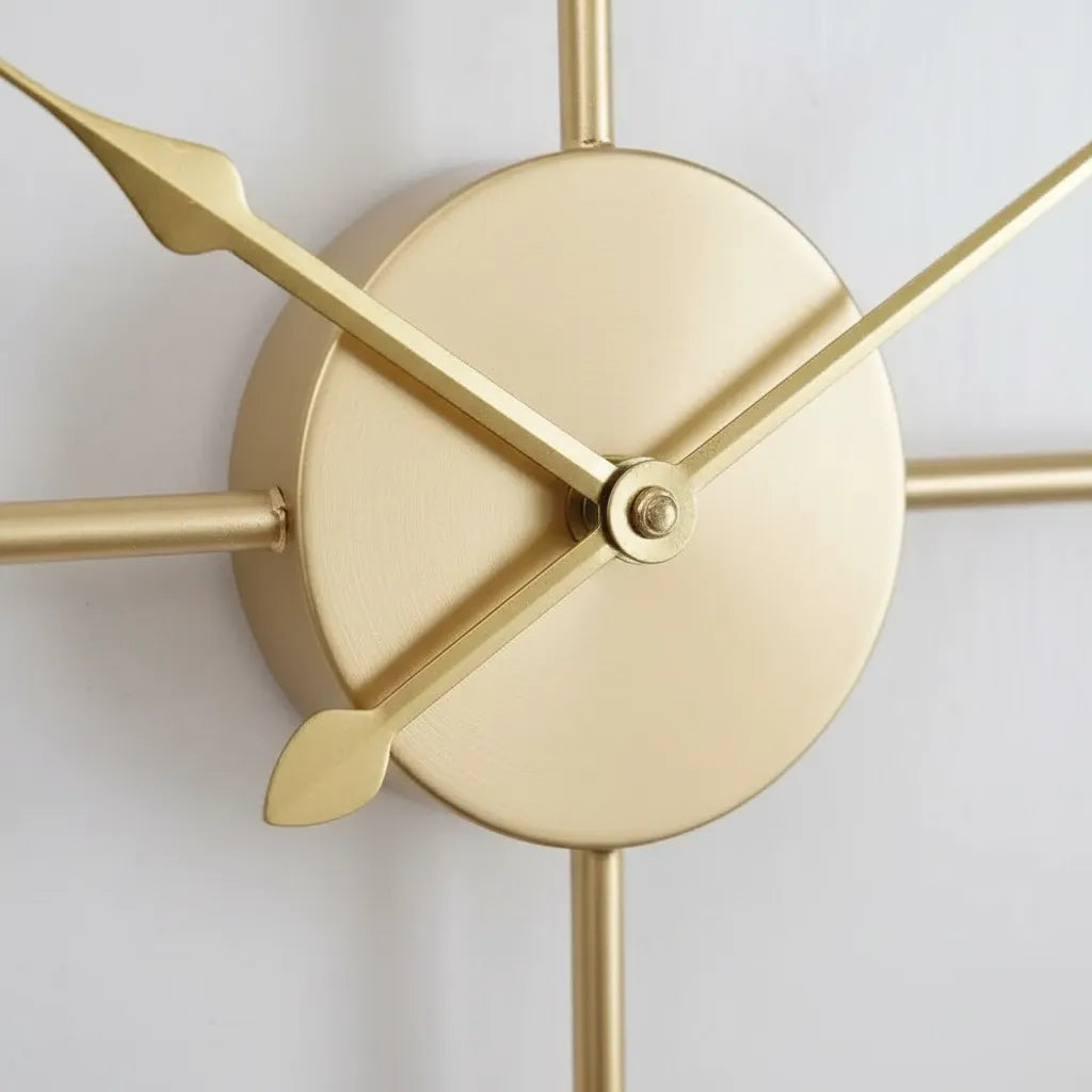 Horloge Murale Anneaux Sphériques
