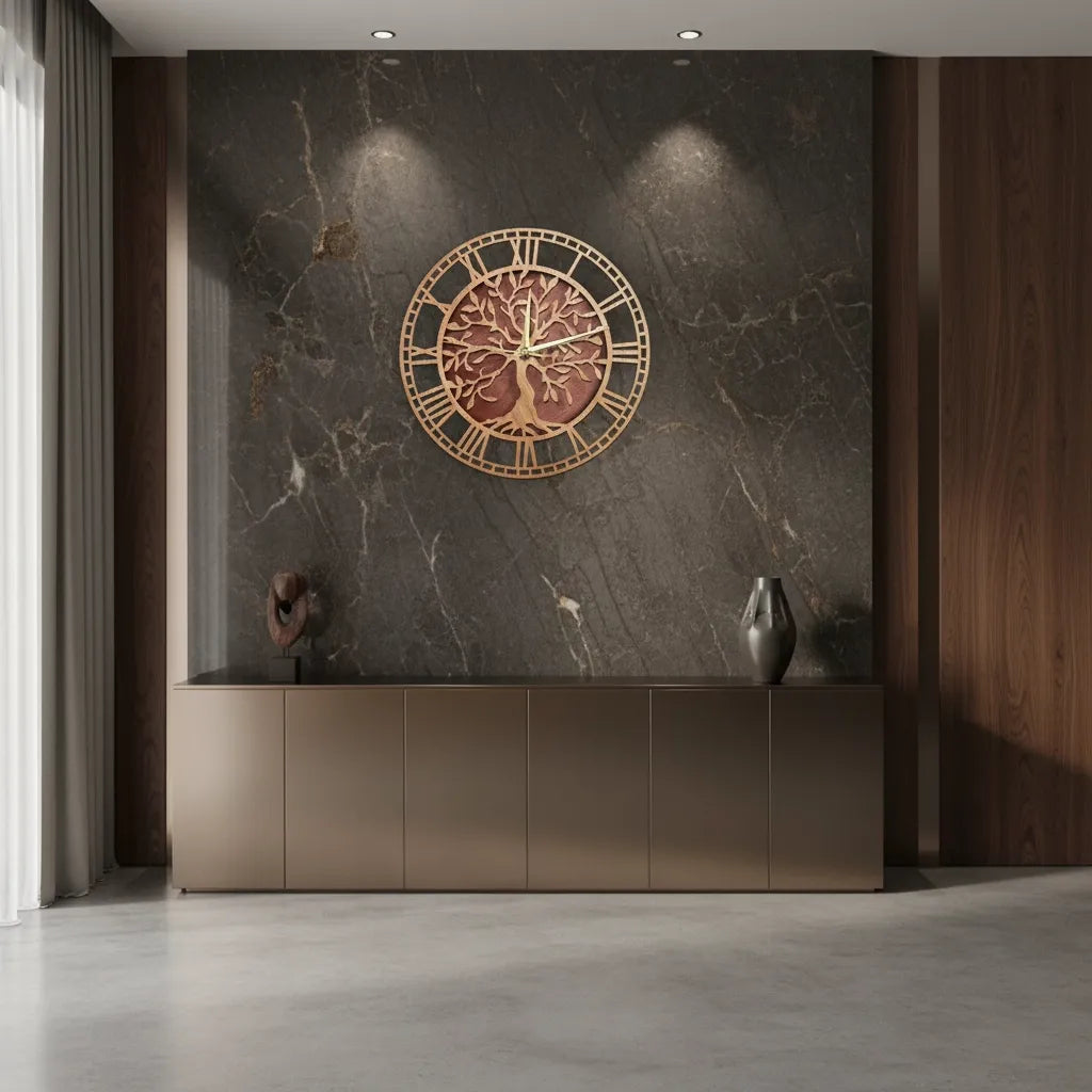 Horloge Murale Arbre de Vie