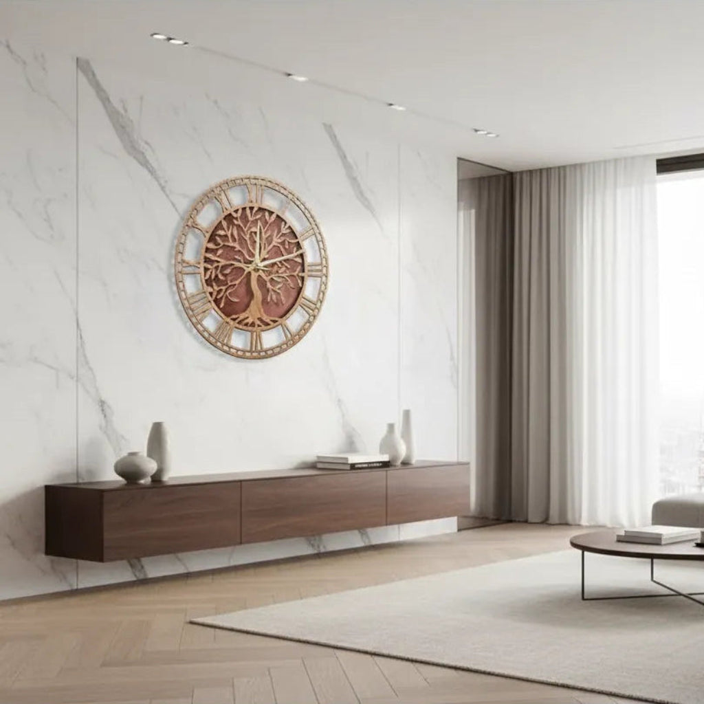 Horloge Murale Arbre de Vie
