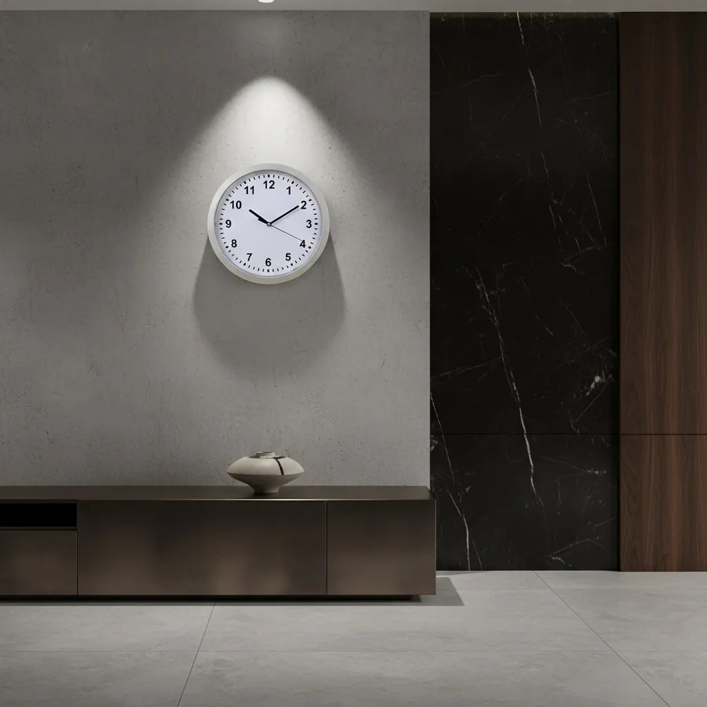 Horloge Murale avec Coffre Secret