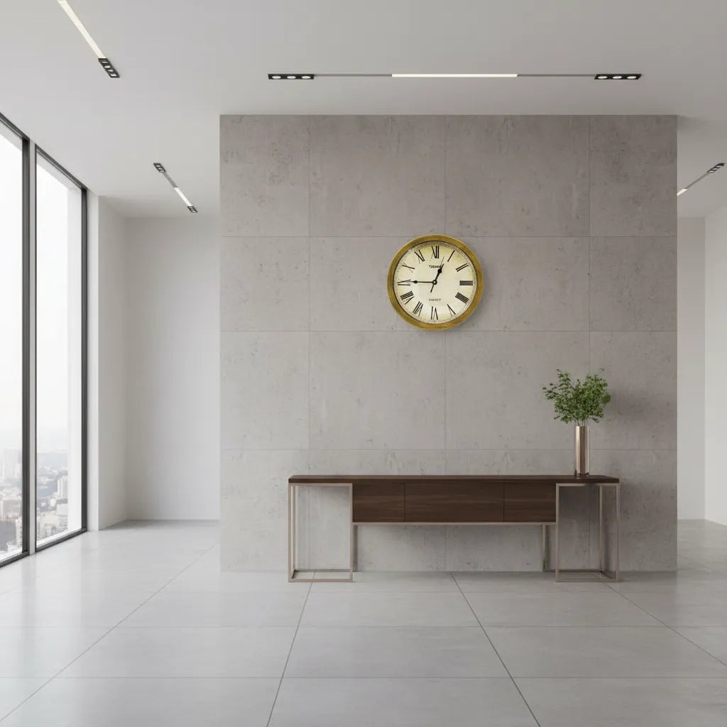 Horloge Murale avec Coffre Secret