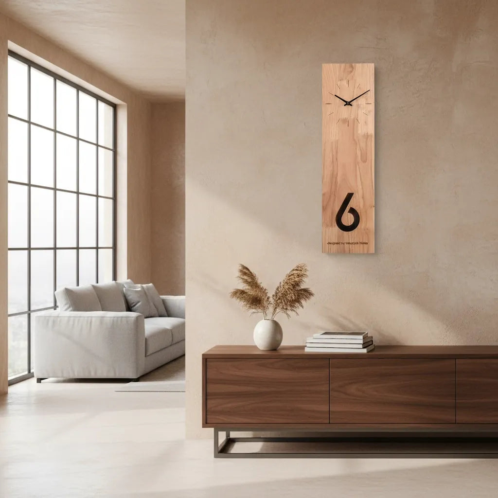 Horloge Murale Bambou