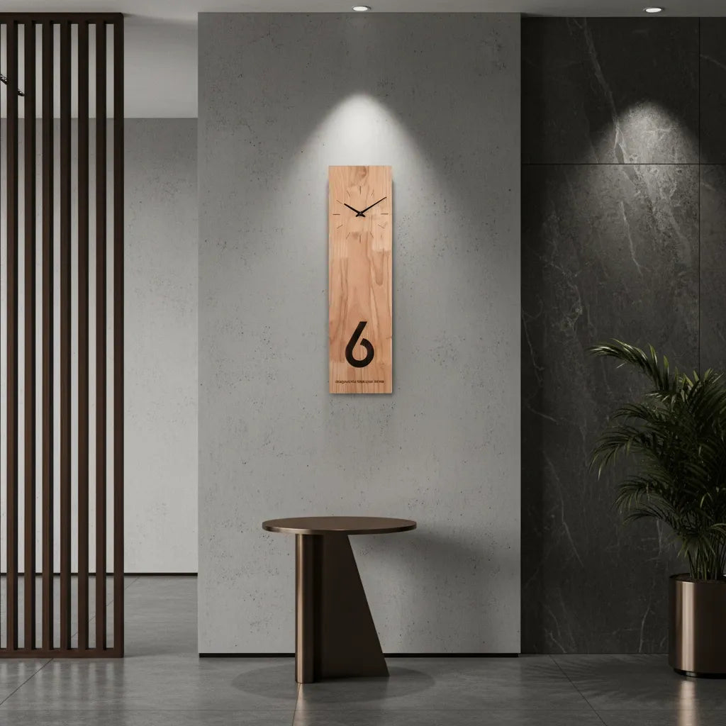Horloge Murale Bambou
