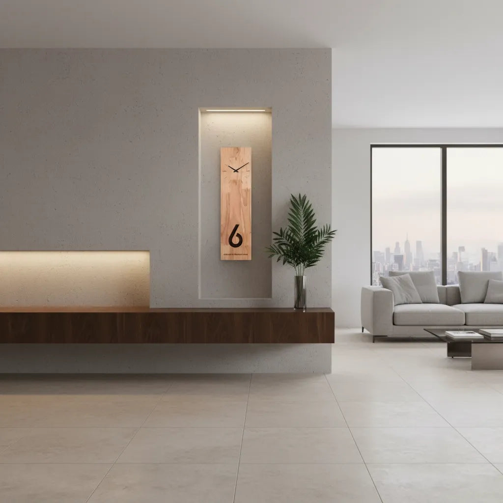 Horloge Murale Bambou