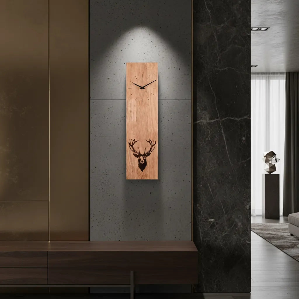 Horloge Murale Bambou