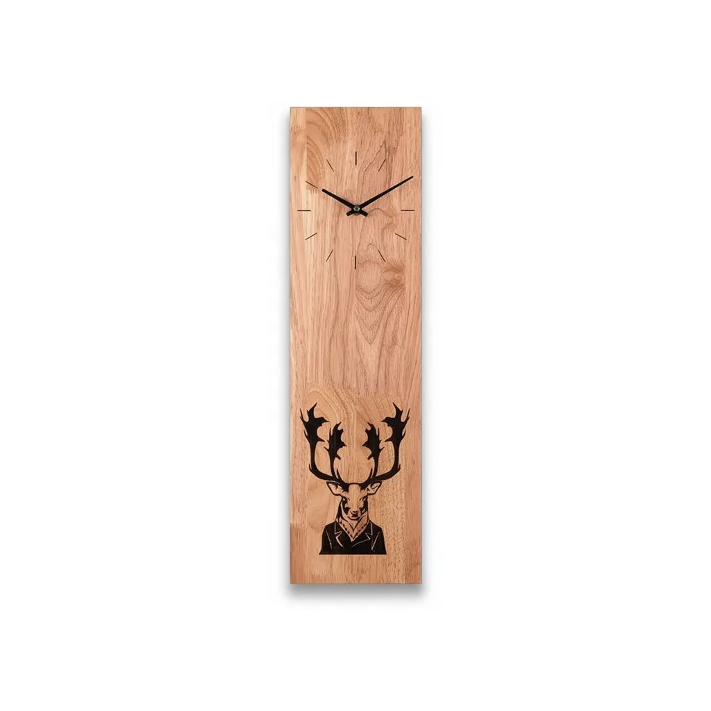 Horloge Murale Bambou