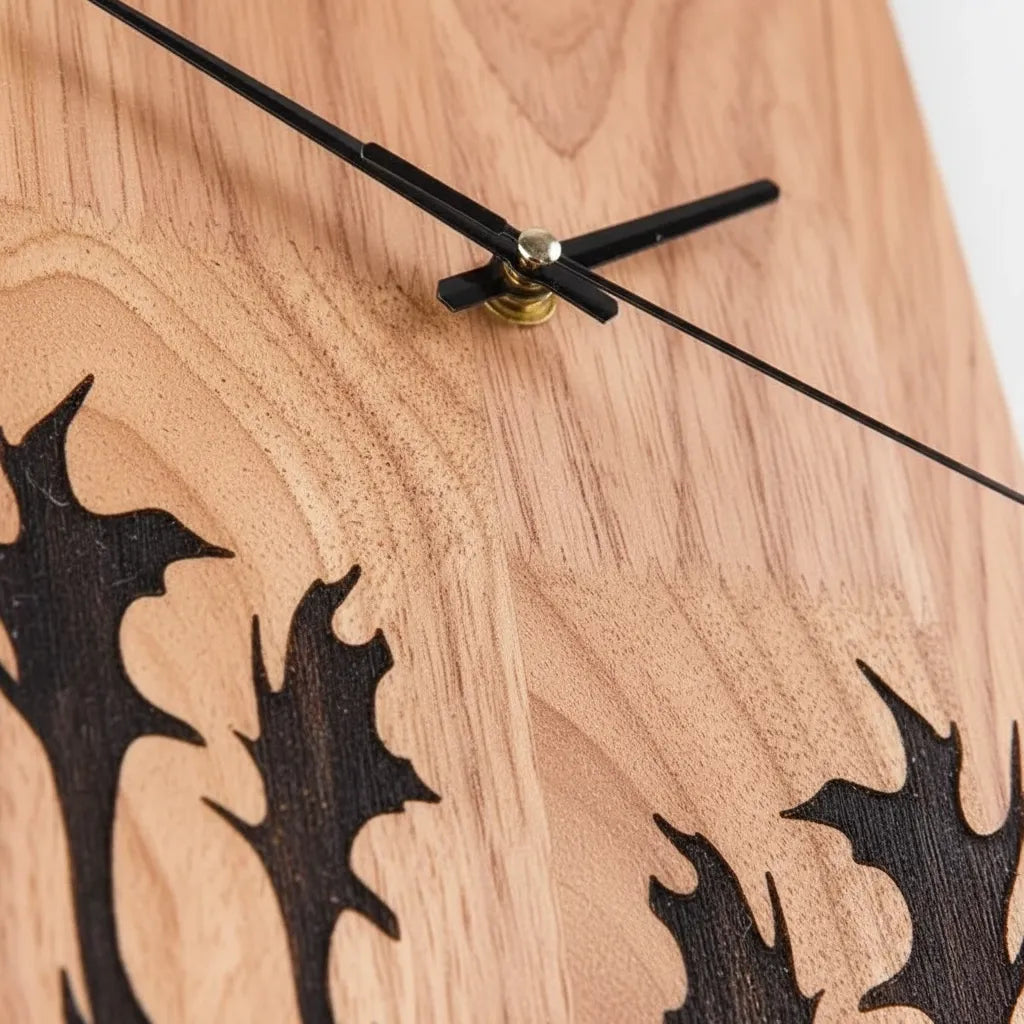 Horloge Murale Bambou