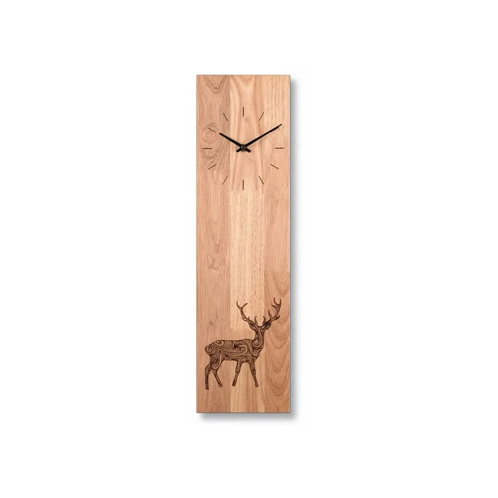 Horloge Murale Bambou
