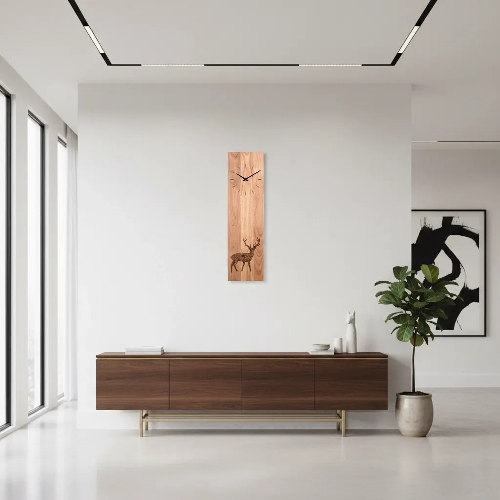 Horloge Murale Bambou