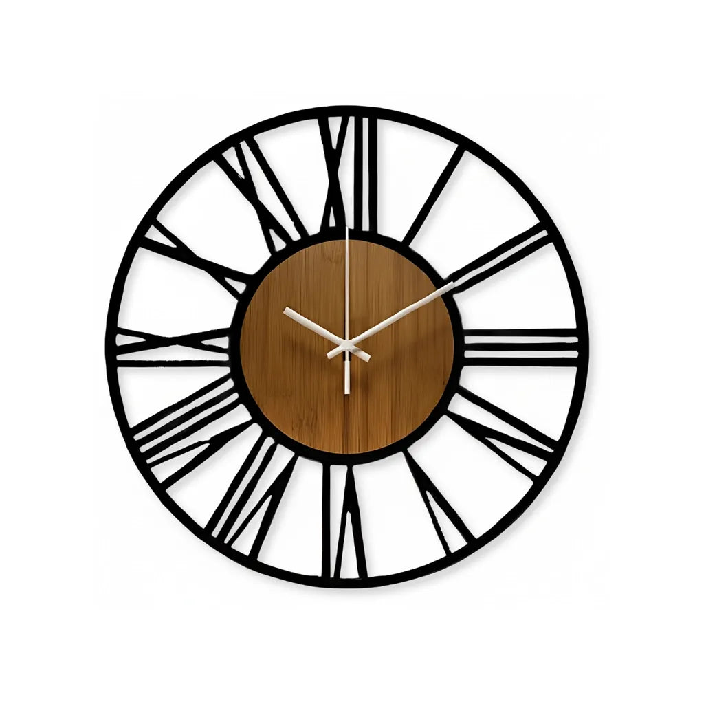 Horloge Murale Bois Scandinave