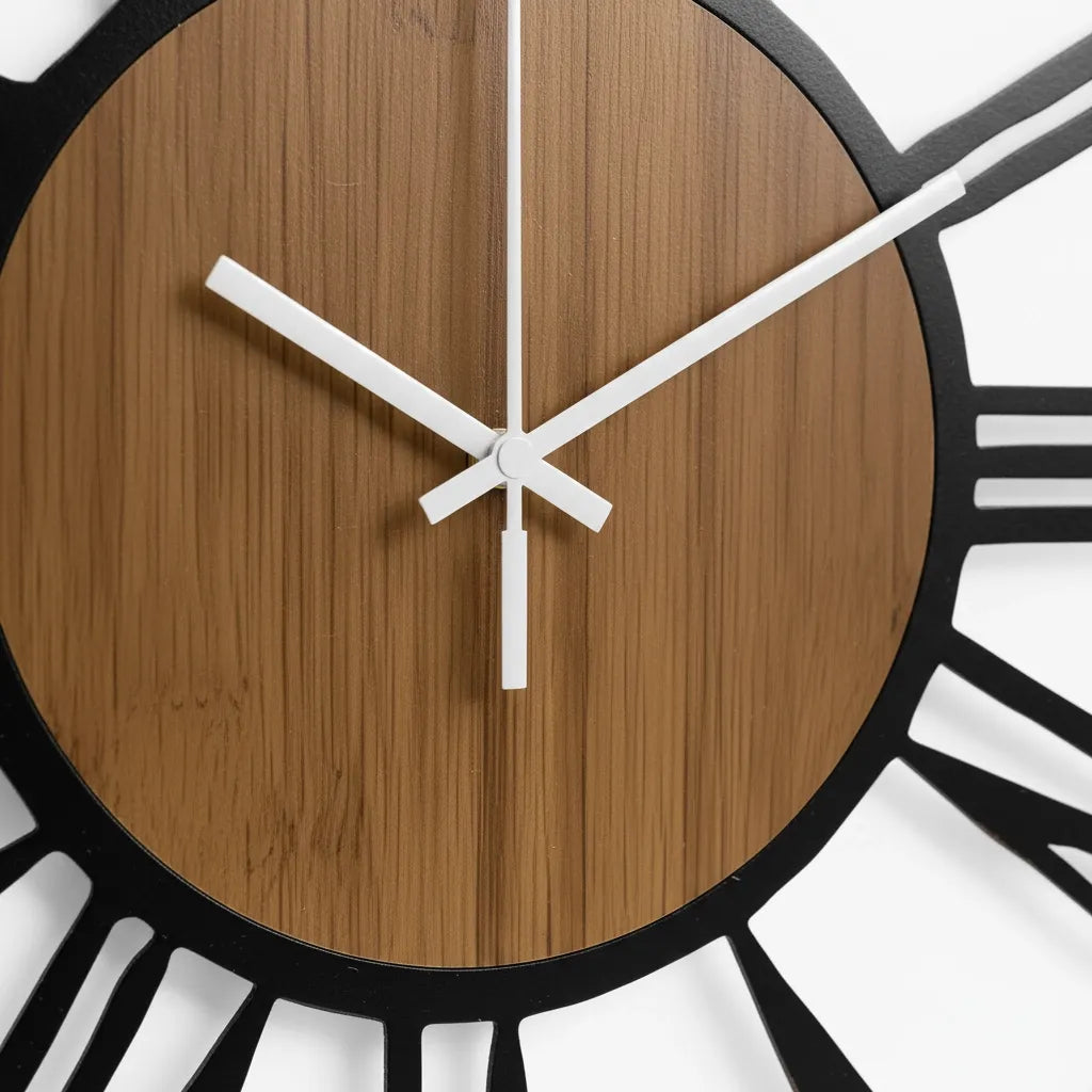 Horloge Murale Bois Scandinave