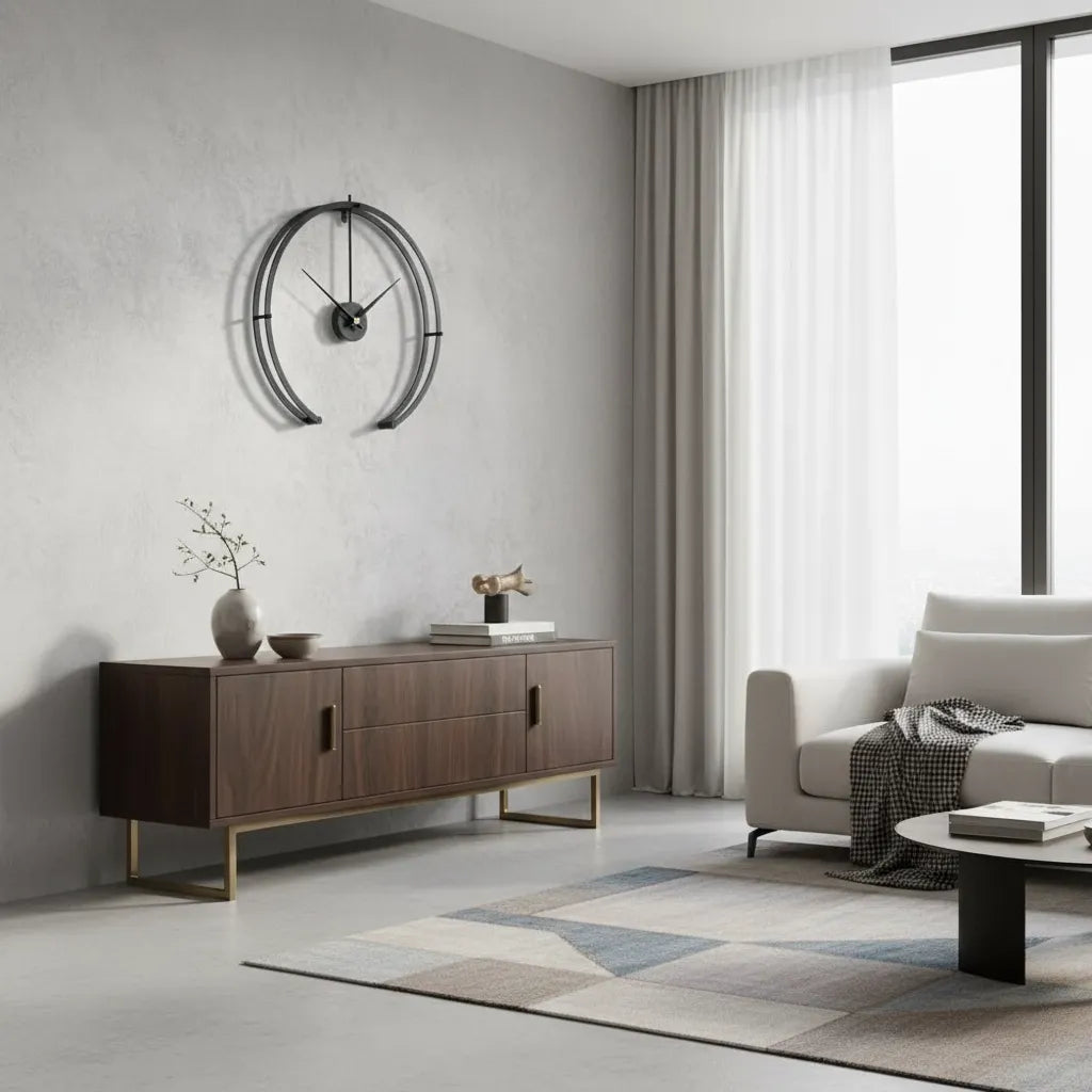 Horloge Murale Cercle Ouvert