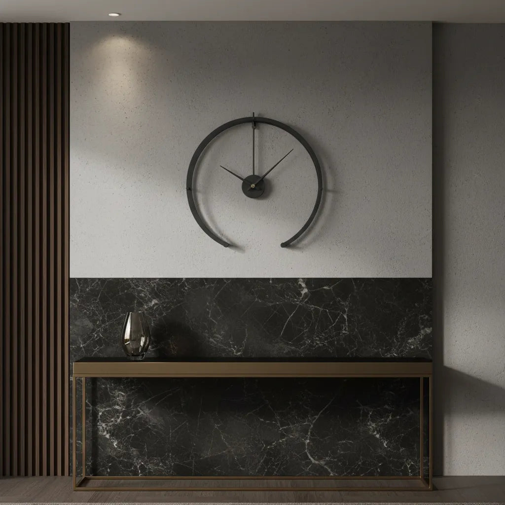 Horloge Murale Cercle Ouvert