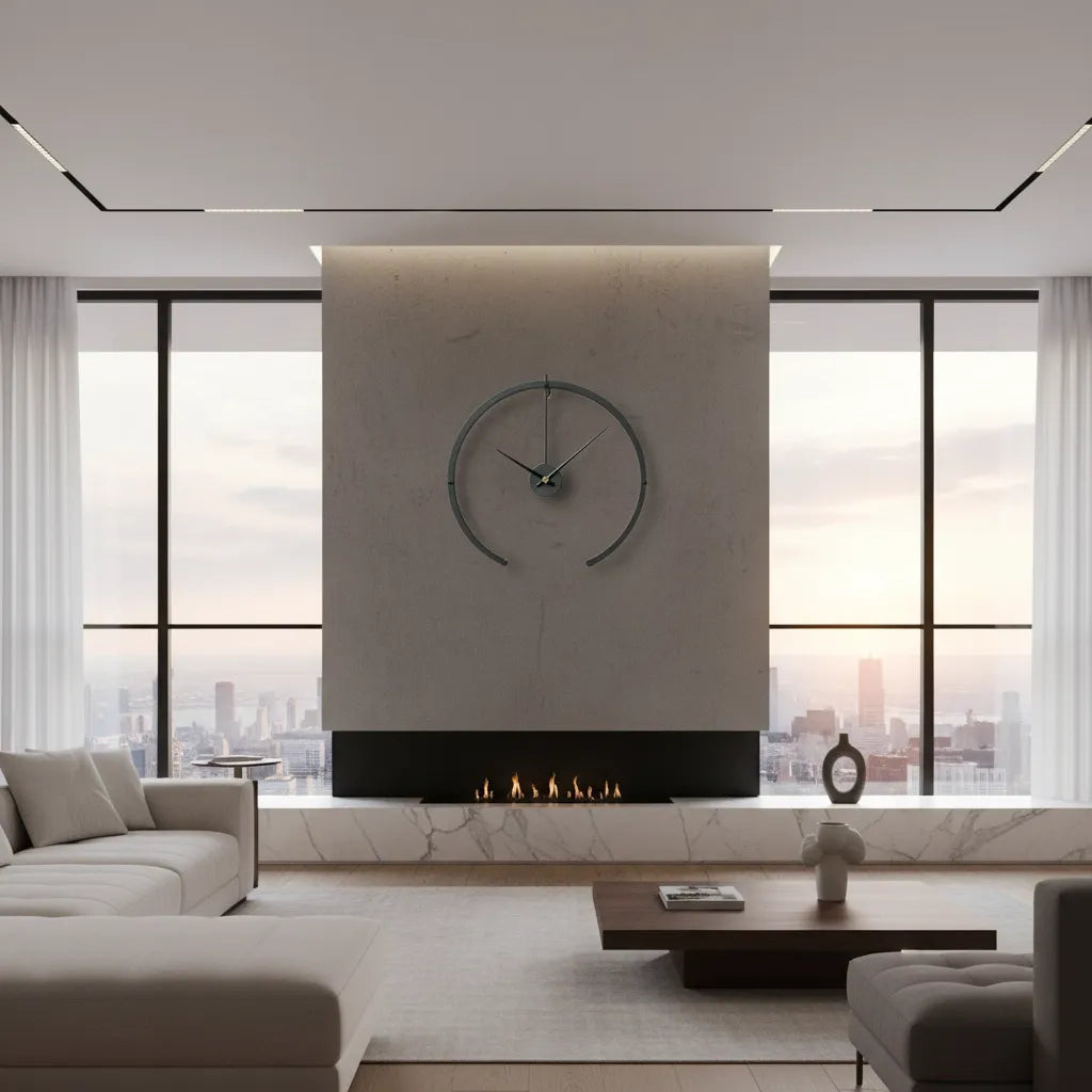 Horloge Murale Cercle Ouvert