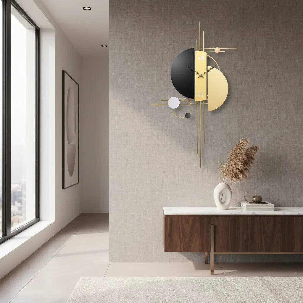 Horloge Murale Contemporaine Luxe