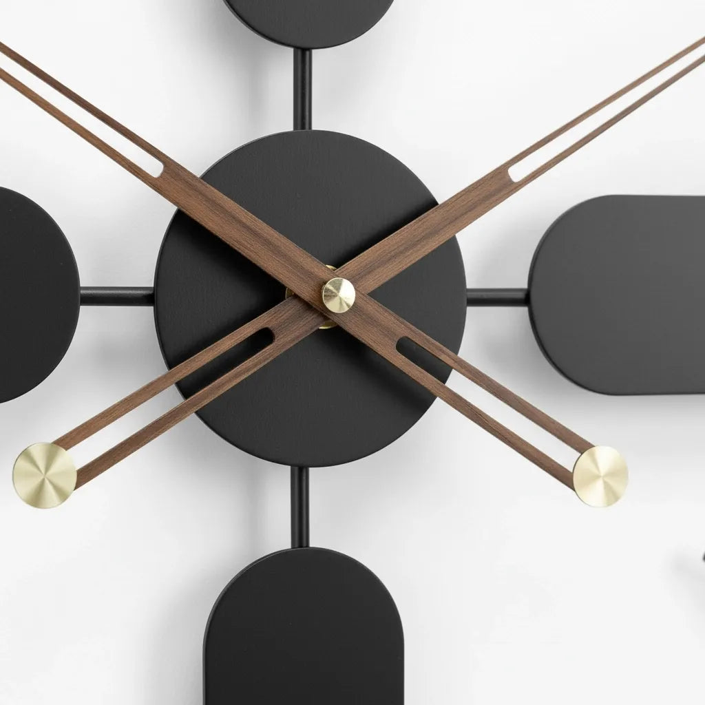 Horloge Murale Design Croisé