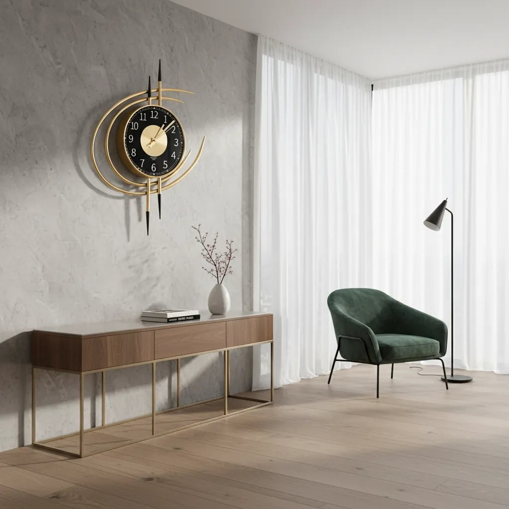 Horloge Murale Design de Luxe