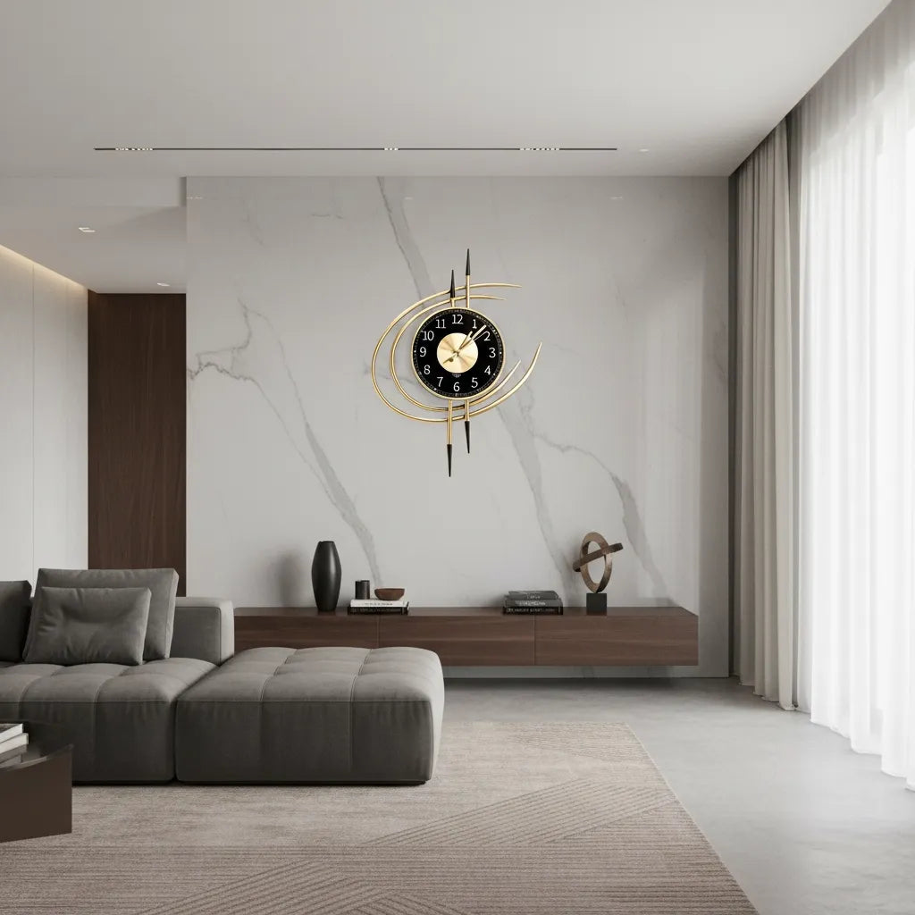 Horloge Murale Design de Luxe
