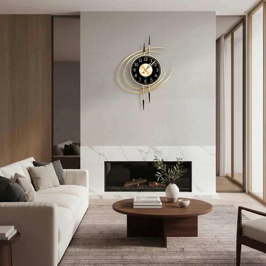 Horloge Murale Design de Luxe