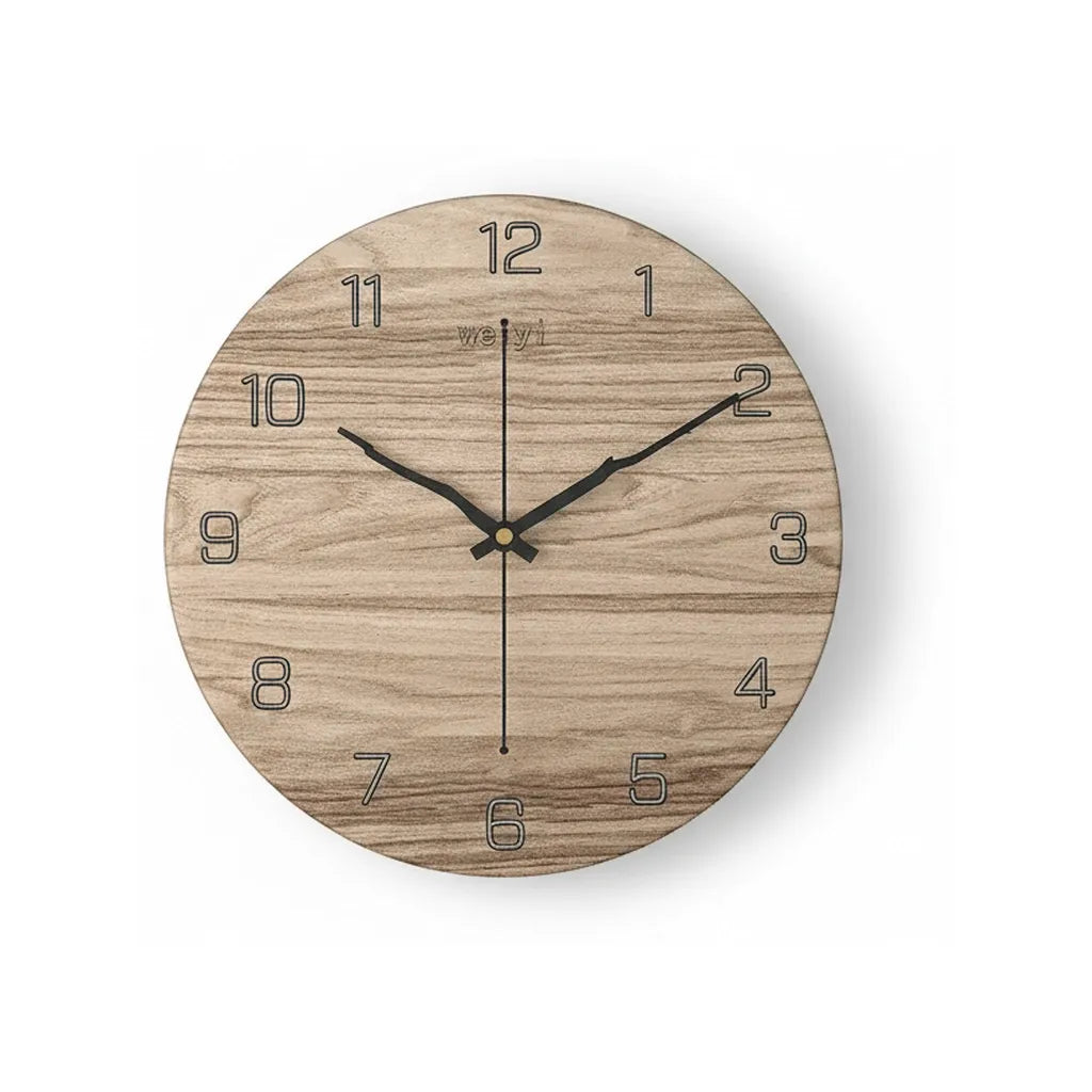 Horloge Murale Design Effet Marbre