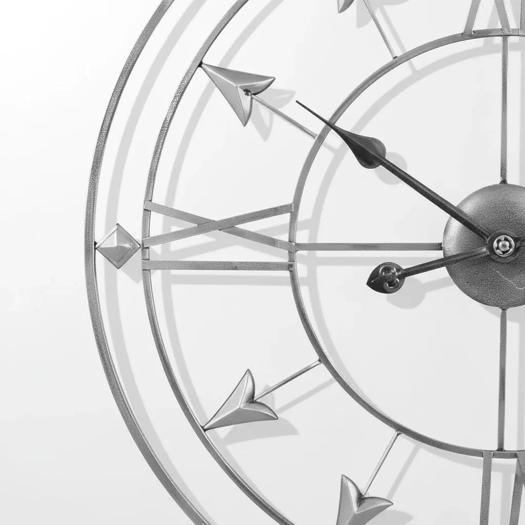 Horloge Murale Design en Métal