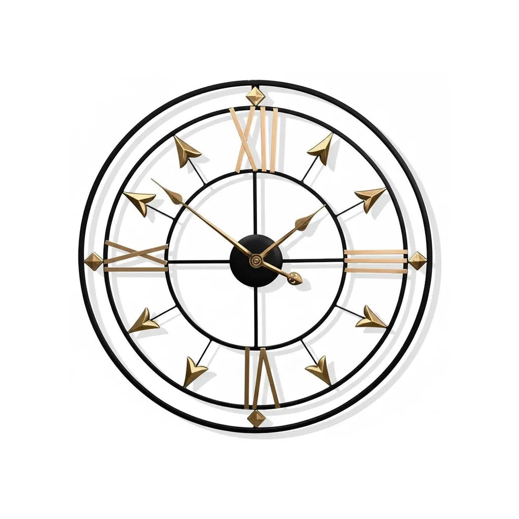 Horloge Murale Design en Métal