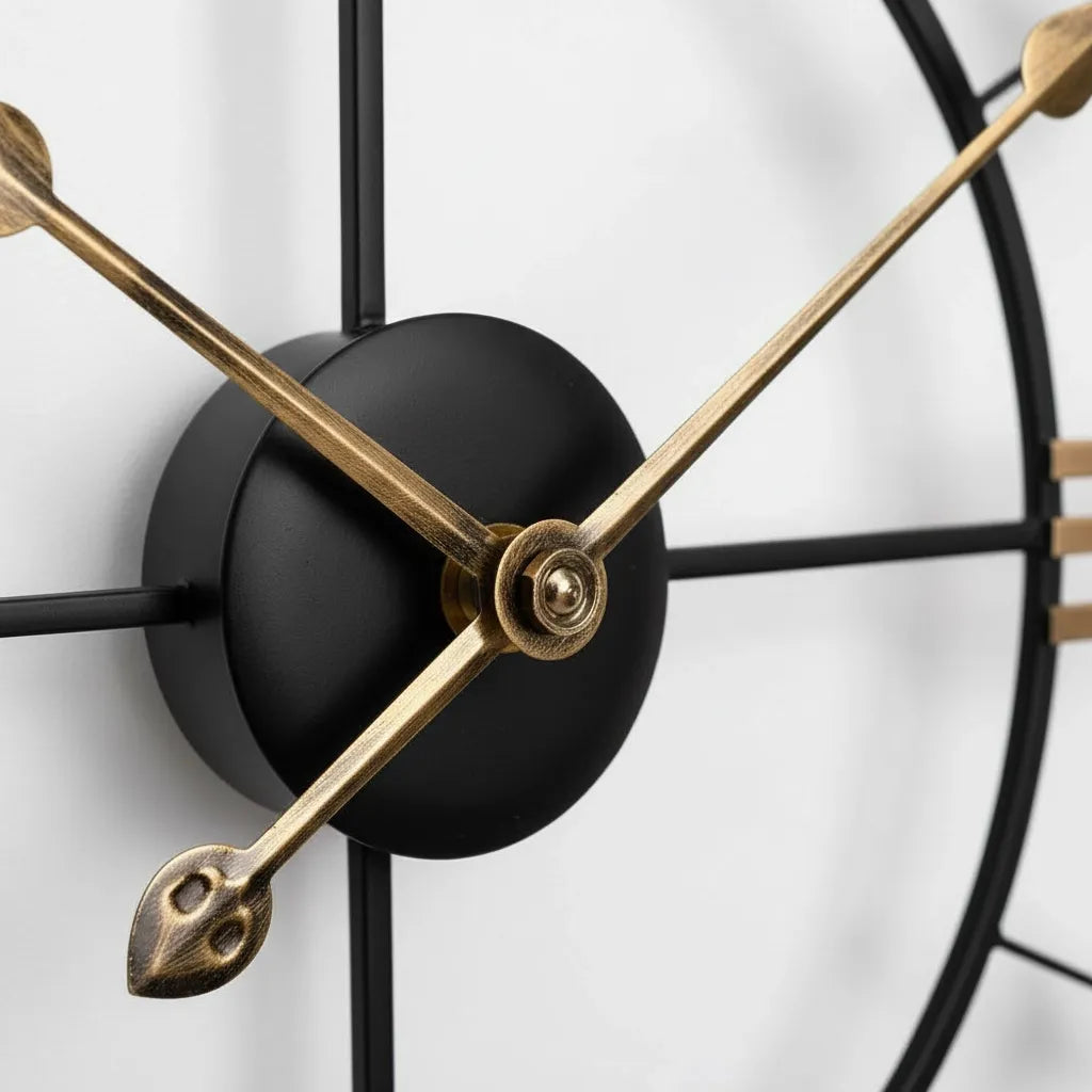 Horloge Murale Design en Métal